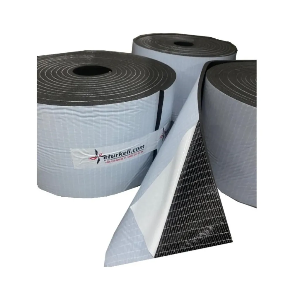 Elastomerik Kauçuk Bant Oto Ses Yalıtımı 6mm Kendinden Yapışkanlı 20 Cm X 10 Metre